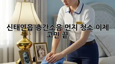 📢 신태인읍 층간소음 먼지 청소🧹, 이제 고민 끝! ✨